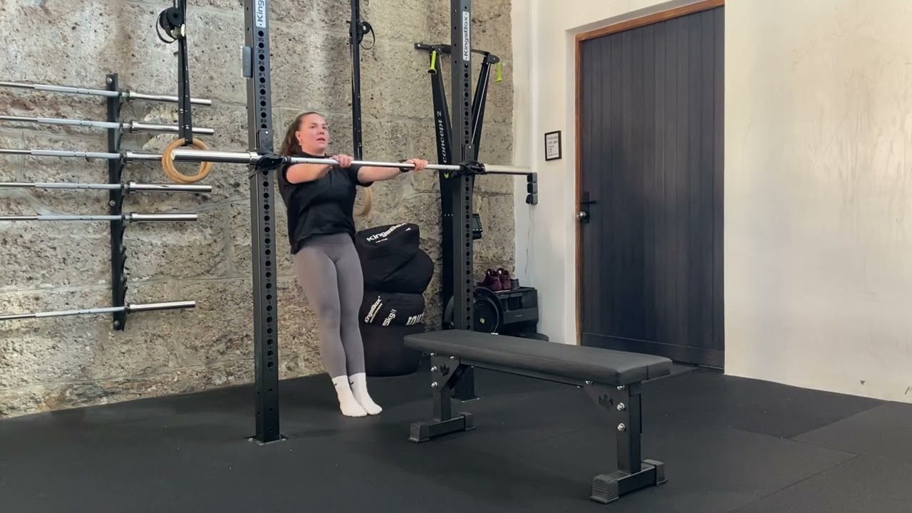 Bench Feet Elevations (Bar Muscle Up Prep) | BIRKLPOWER.TRAINING 
