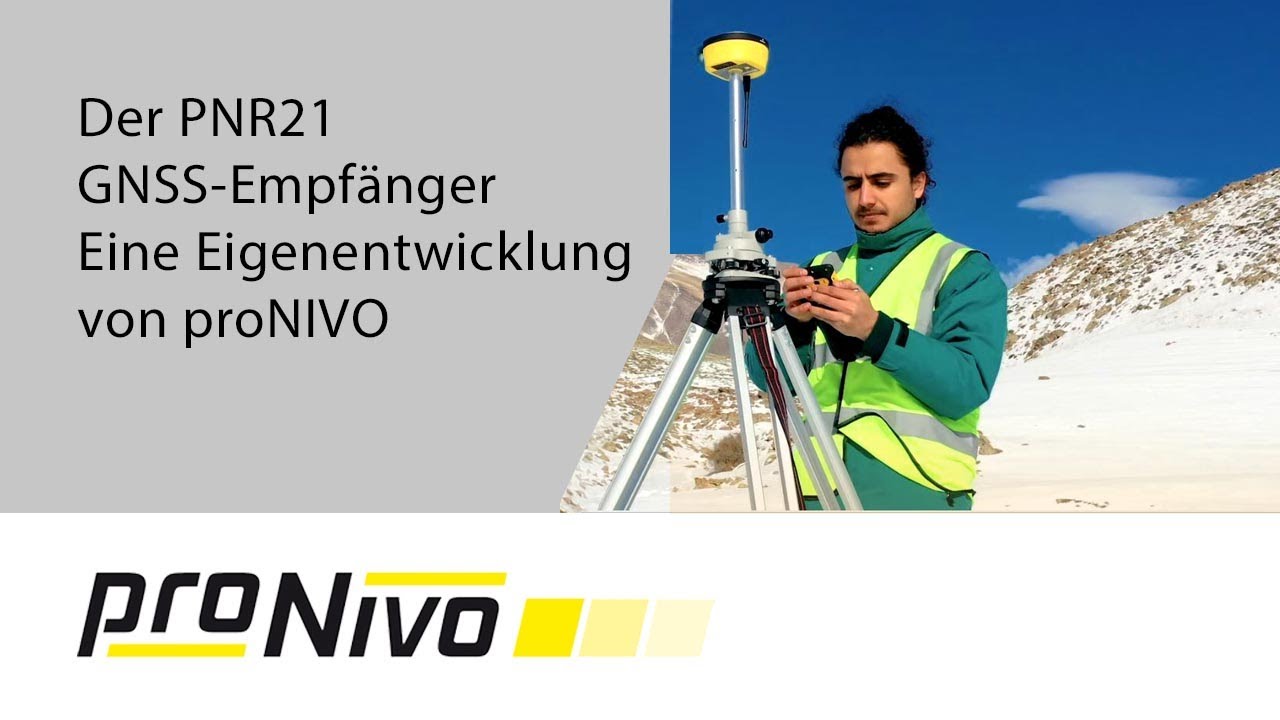 Der PNR21 GNSS-Empfänger - entwickelt von proNIVO