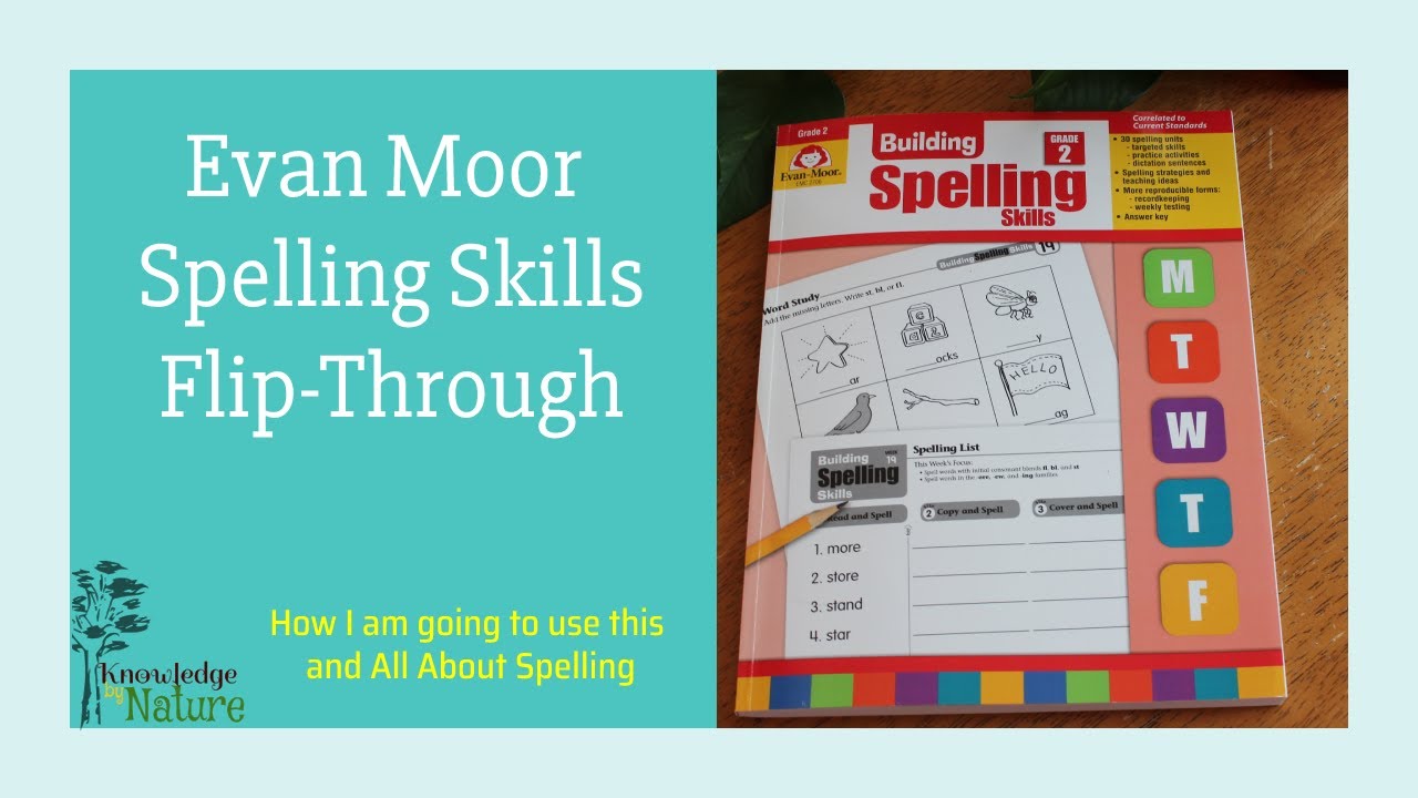 EVAN MOOR BUILDING SPELLING SKILLS GRADE 2 FLIP-THROUGH || HOMESCHOOL SPELLING || 2ND GRADE