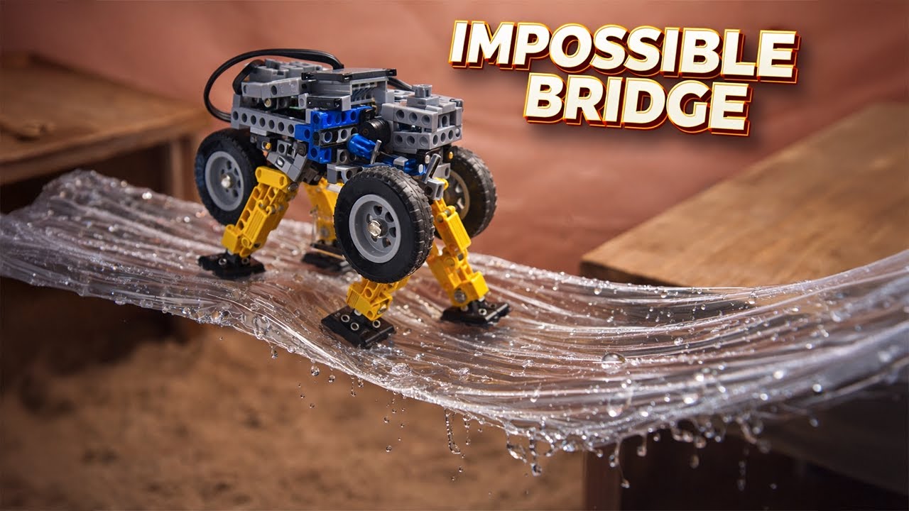 Lego Technic vs. Steep Slope: The Brake Challenge!