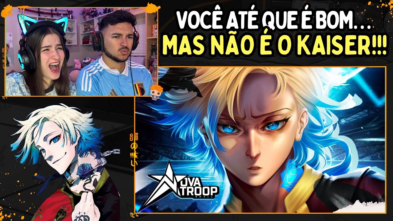 Michael Kaiser - Caminho do Rei | Novatroop (Blue Lock) | Apenas uma Live