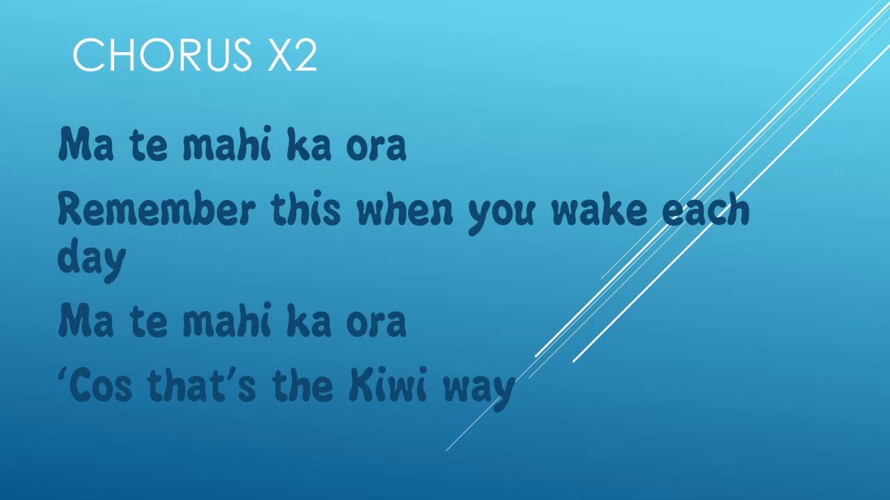 Ma Te Mahi Ka Ora
