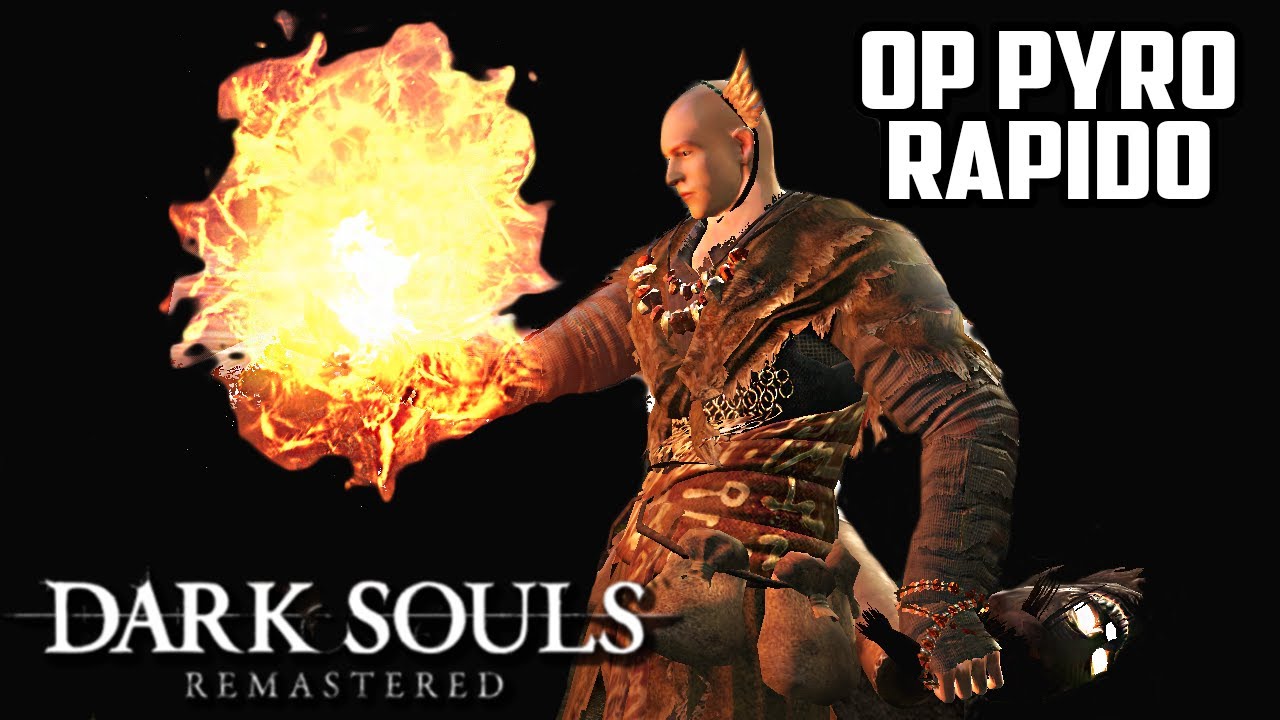 SUPER PYROMANCER OP COMPLETO EM 36 MINUTOS - DARK SOULS REMASTERED TUTORIAL