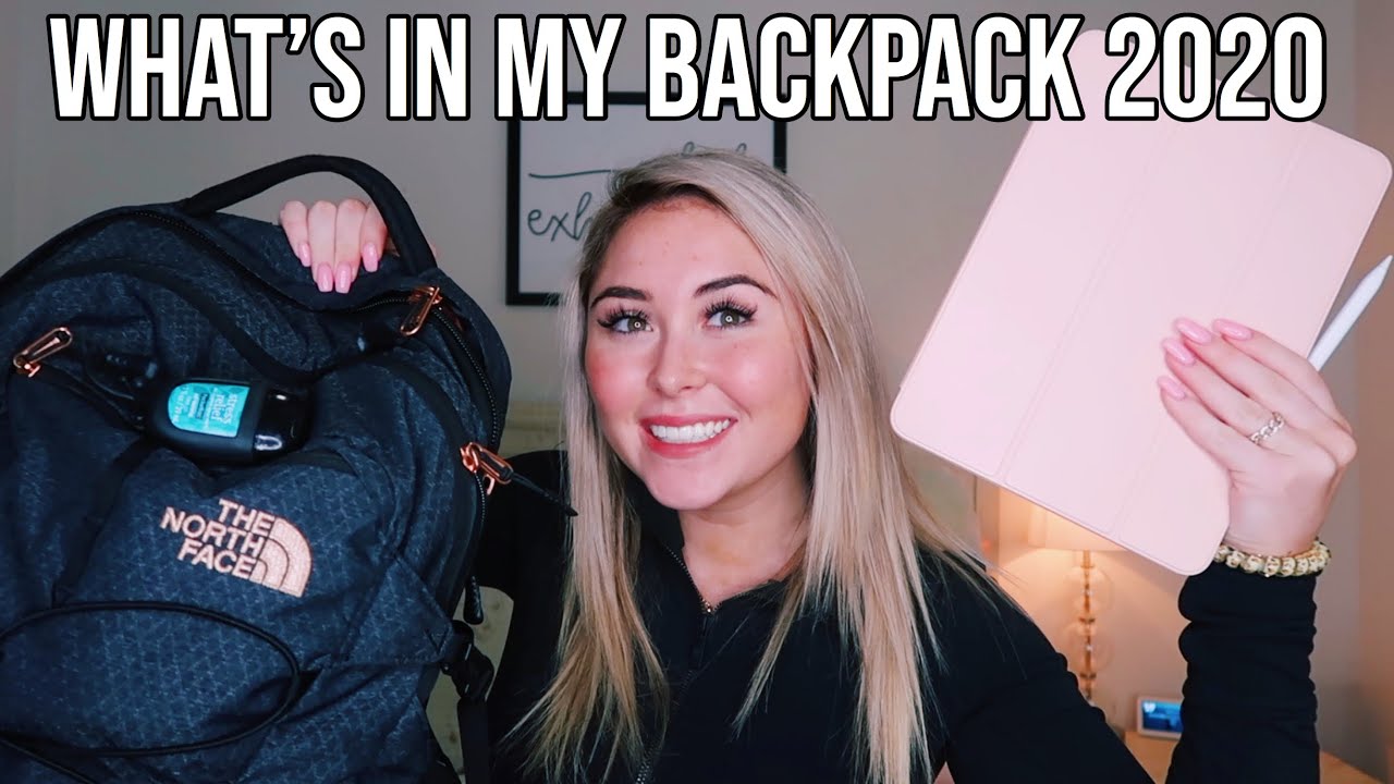 WHAT'S IN MY BACKPACK 2020?! *College Edition*