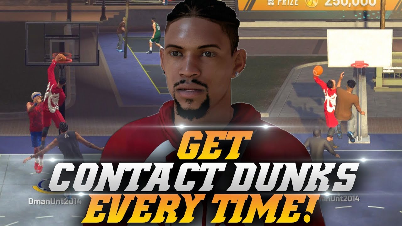 NBA 2K19: How To Get CONTACT DUNKS Every Time! The Secret To Getting Dunk Animations!