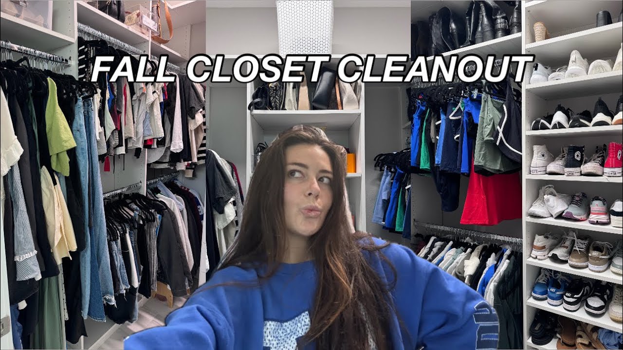 FALL closet cleanout ~