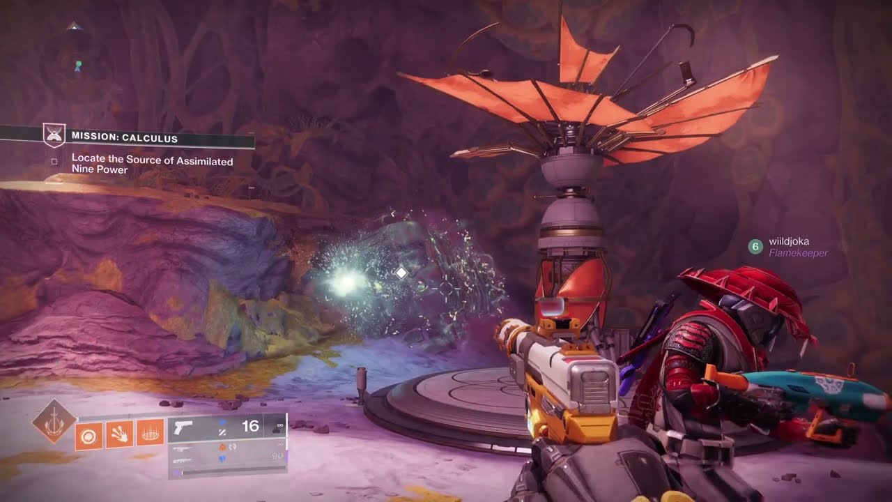 Mission Calculus, Go Through a Labyrinth + Locate the Power of the Nine - Edge of Fate - Destiny 2