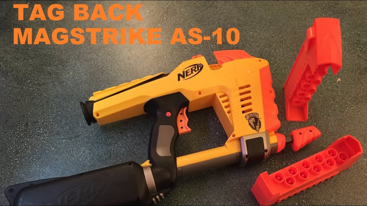 TAG BACK! - The N-Strike Magstrike AS-10 | Walcom S7