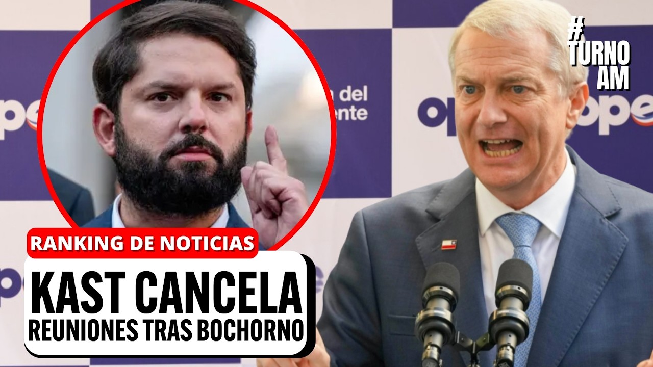 ¿KAST no sabía NADA? CANCELÓ al menos 35 reuniones tras BOCHORNOSA reunión con Boric | #TURNOAM