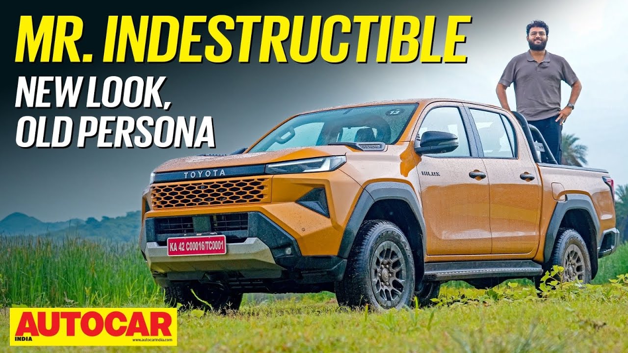 New Toyota Hilux review - Tough as nails pick-up in an all-new avatar | First Drive | Autocar India 