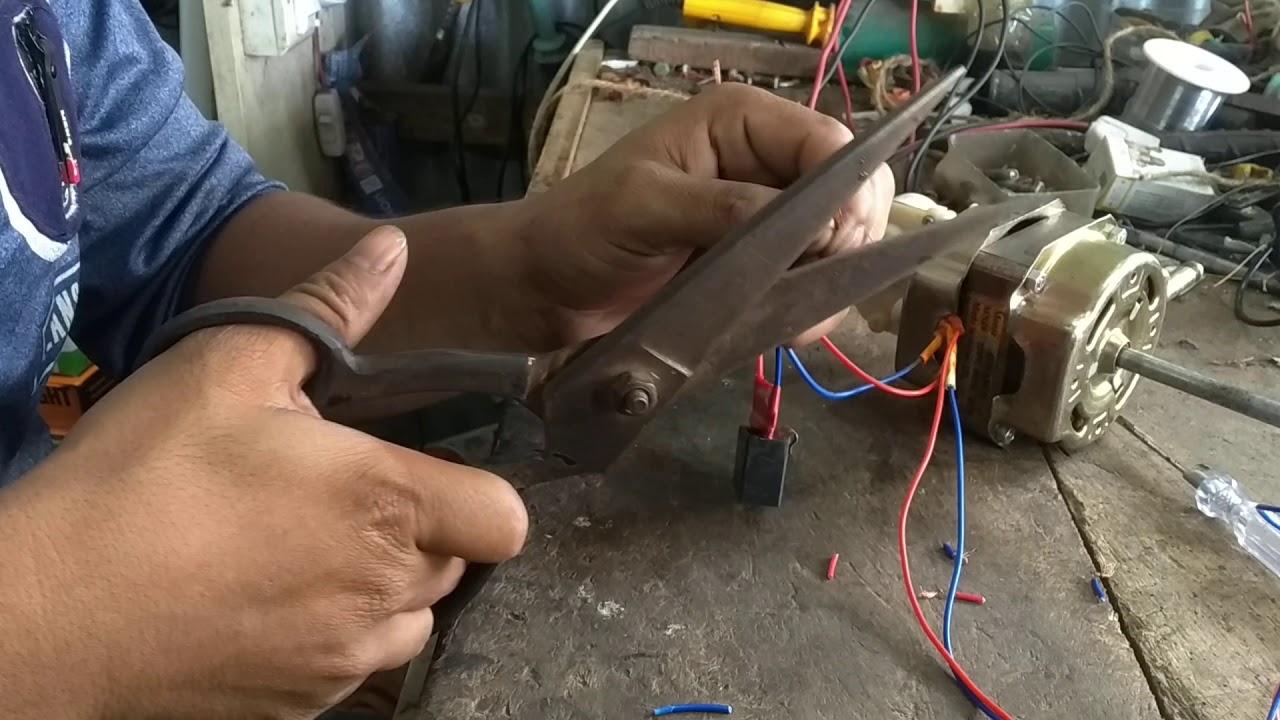 কিভাবে হাইস্প্রিড ফ্যানের ক্যাপাসিটর  লাগানো হয়.........