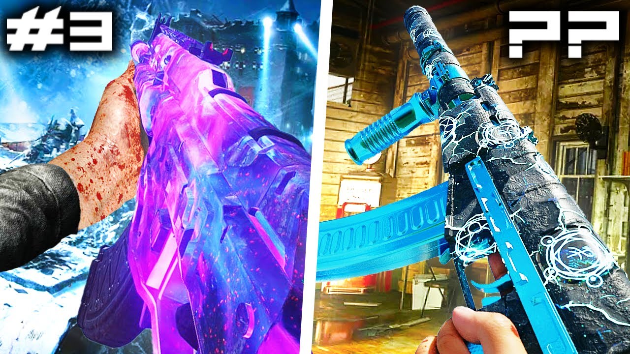 Ranking EVERY Mastery Camo in Call of Duty Zombies History!!!