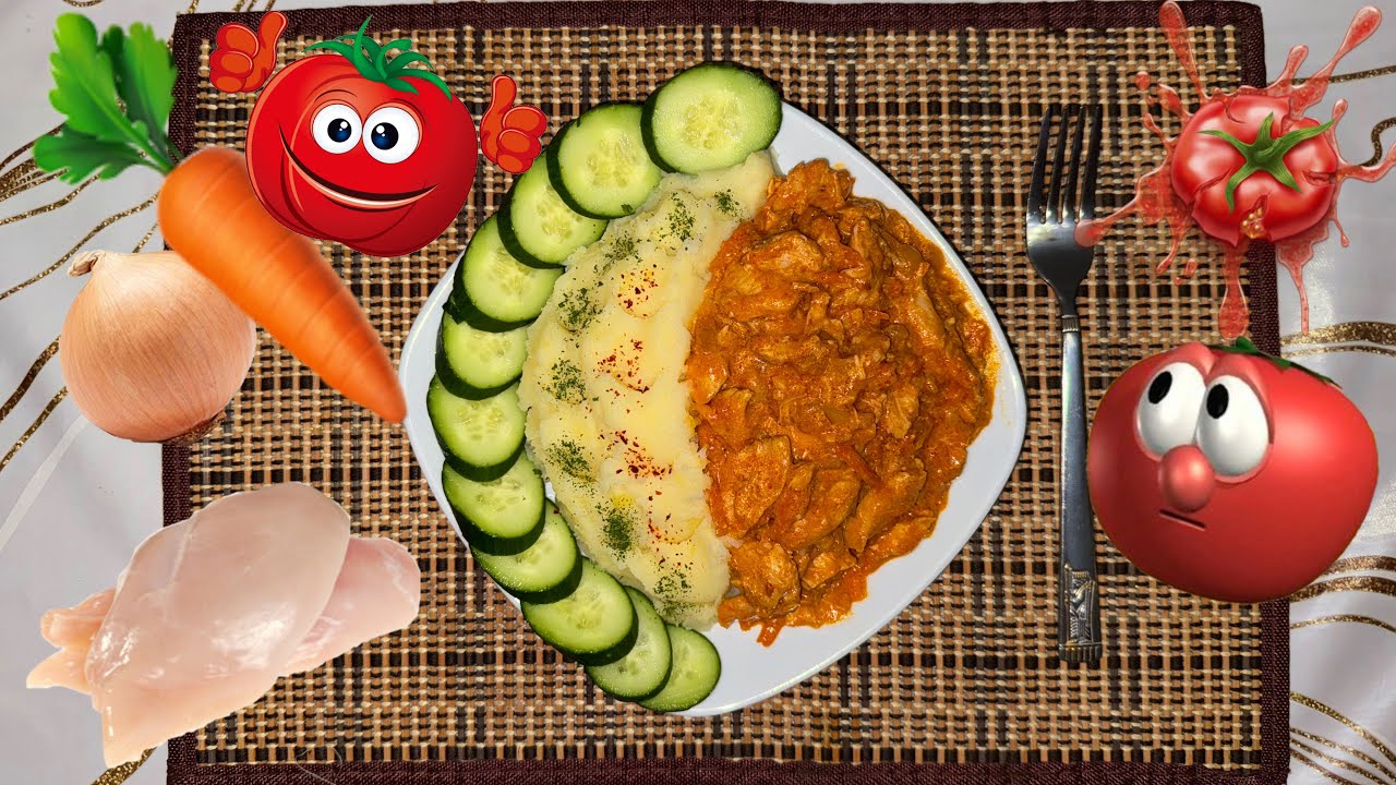 CHICKEN BREAST IN 30 MIN. DELICIOUS & SIMPLE DISH/СТРОГАНОВ ИЗ КУРИНОЙ ГРУДКИ ПО-ДОМАШНЕМУ ЗА 30 МИН
