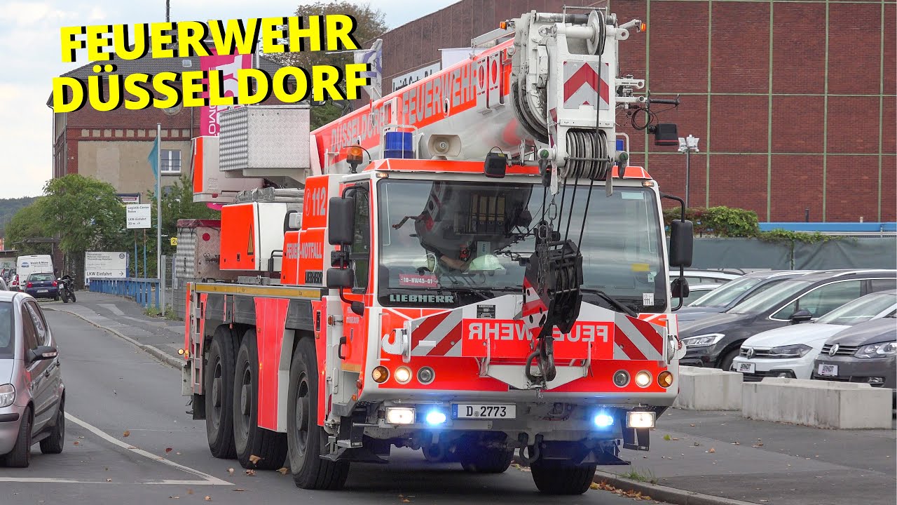 [EINSATZFAHRTEN FEUERWEHR DÜSSELDORF] - Berufs- & Freiwillige Feuerwehr auf Alarmfahrt -