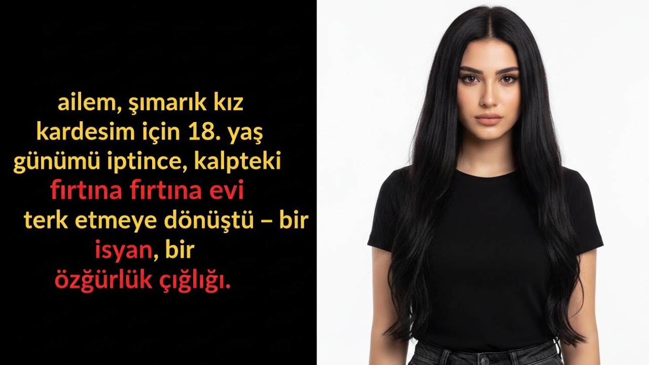 AİLEM ŞIMARık KIZ KARDEŞİM İÇİN 18. YAŞ GÜNÜMÜ İPTAL EDİNCE EVİ TERK ETMEYE KARAR VERDİM