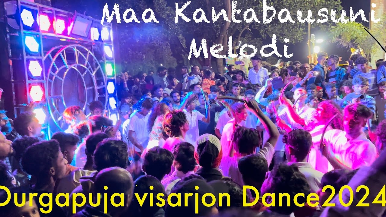Maa Kantabausuni Melody New setup // Damanjodi Durgapuja visarjan Dance video 2024