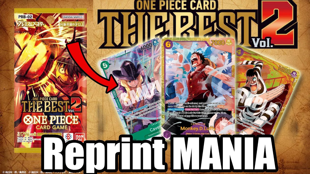 [PRB02] They Reprinted EVERYTHING | One Piece Card Game