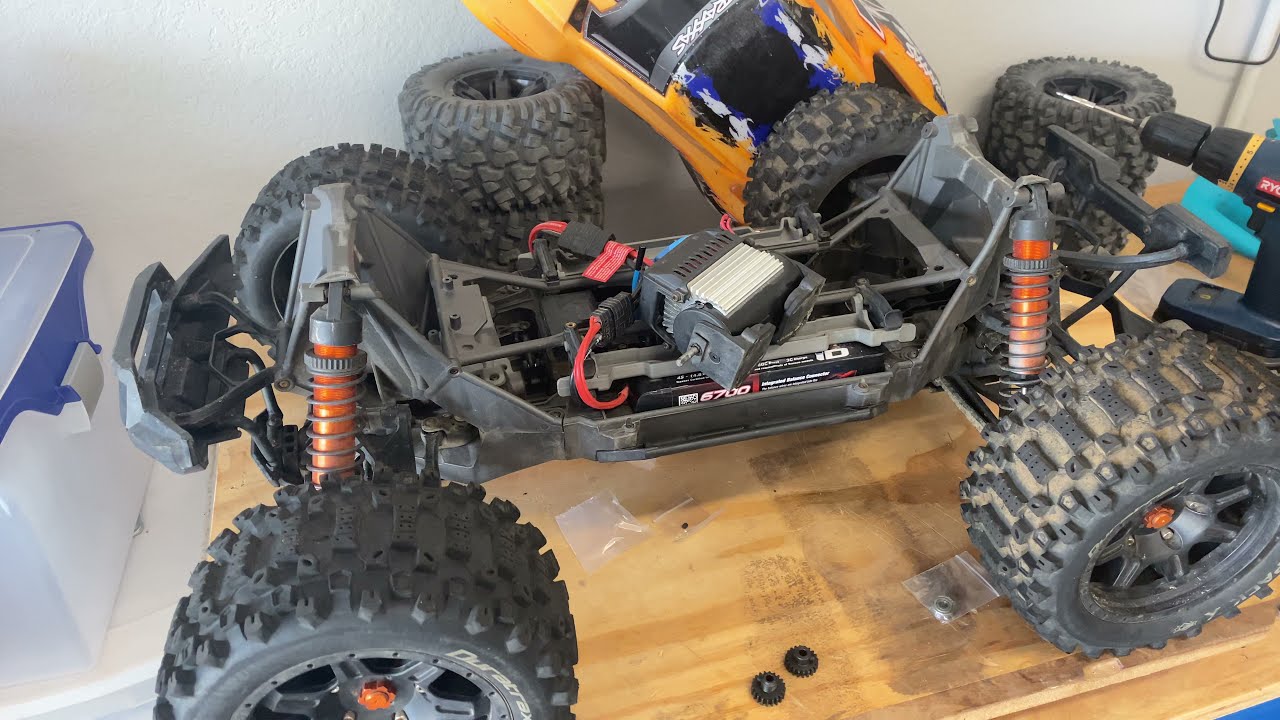 Ведущая шестерня Traxxas X-Maxx постоянно отваливается — РЕШЕНИЕ