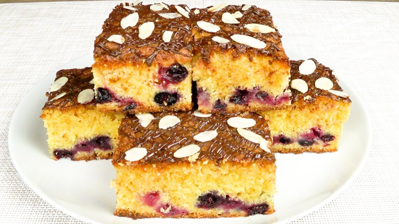 Пирог с замороженной смородиной. Нравится больше, чем торт | Pie with frozen currants