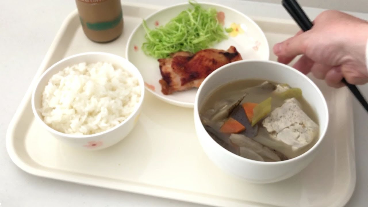 学校給食再現シリーズ　鶏の照り焼き　けんちん汁篇