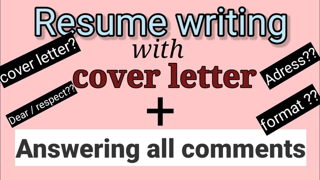 Resume writing With Cover letter