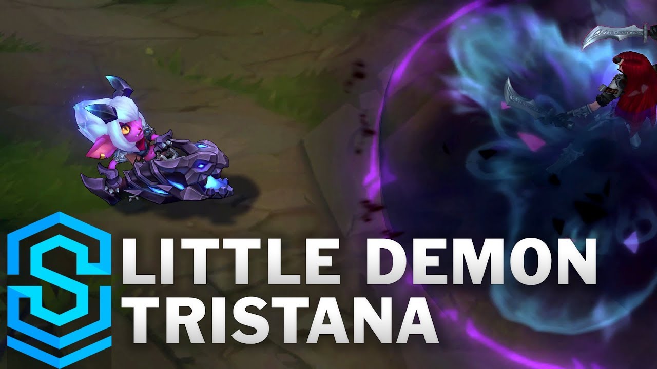 Little Demon Tristana Skin Spotlight - League of Legends