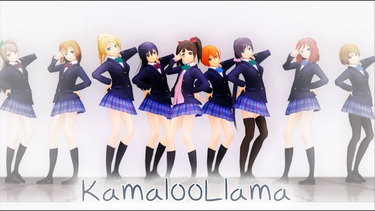 [MMD] 60 FPS Test [feat. Love Live cast]