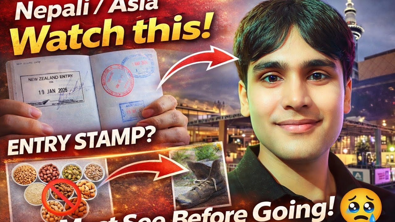 newzealand arrival tips and strict airport rules⚠️🤦! 2/15 days  vlog series.