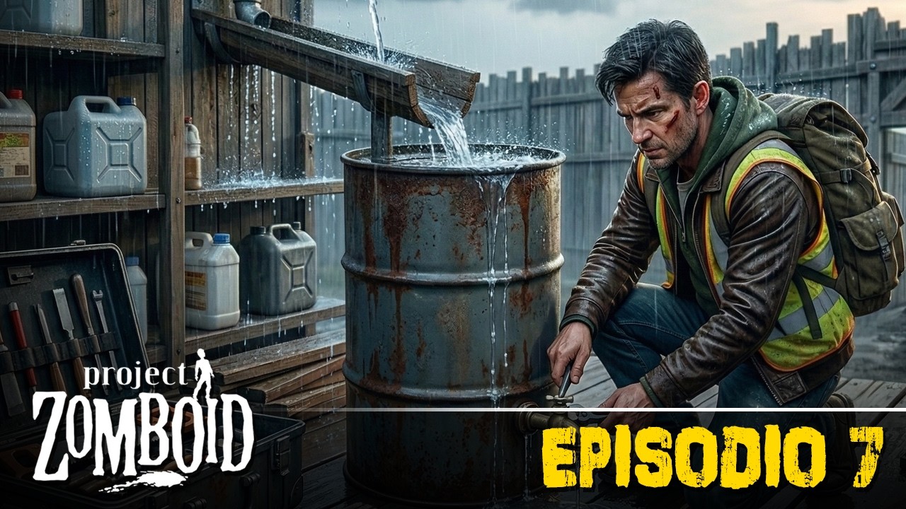 CRAFTO il barile per raccogliere pioggia! Project Zomboid Ep.7