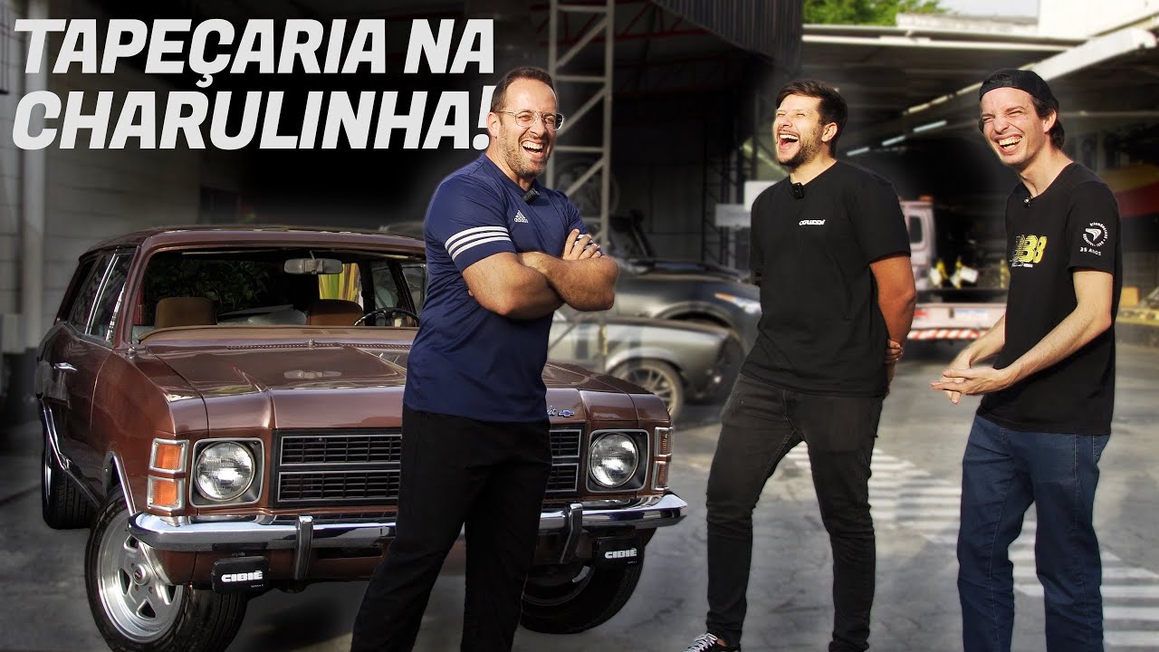 ALEMÃO E ALEMÃO NA MISSÃO DE RESTAURAR O INTERIOR DA CHARULINHA! @ALEMAO DA CARAVAN