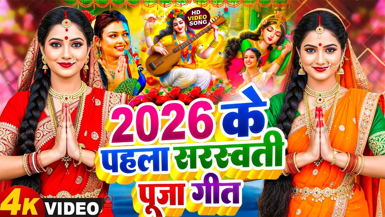 #Video | सरस्वती पूजा गीत 2026 | New Saraswati Puja Song 2026 | Saraswati Puja 2026 | #Bhakti Song
