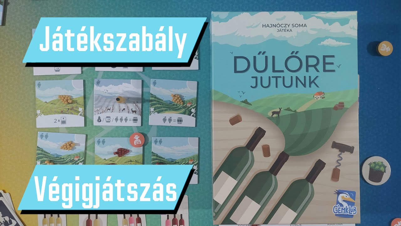 Dűlőre jutunk | Végigjátszás | Játékszabály