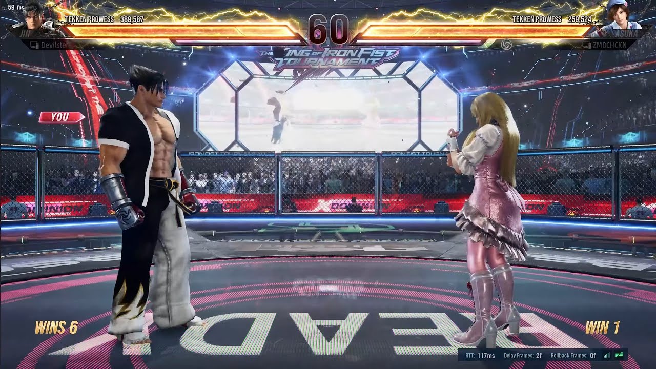 Wavu Wavu Jin Fights Crazy Asuka Player!