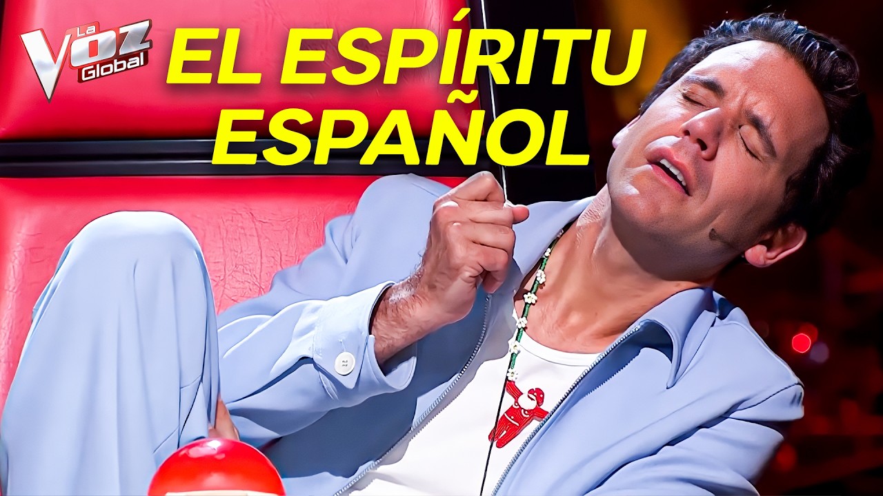 Top 15 Audiciones Con Canciones Españolas en La Voz