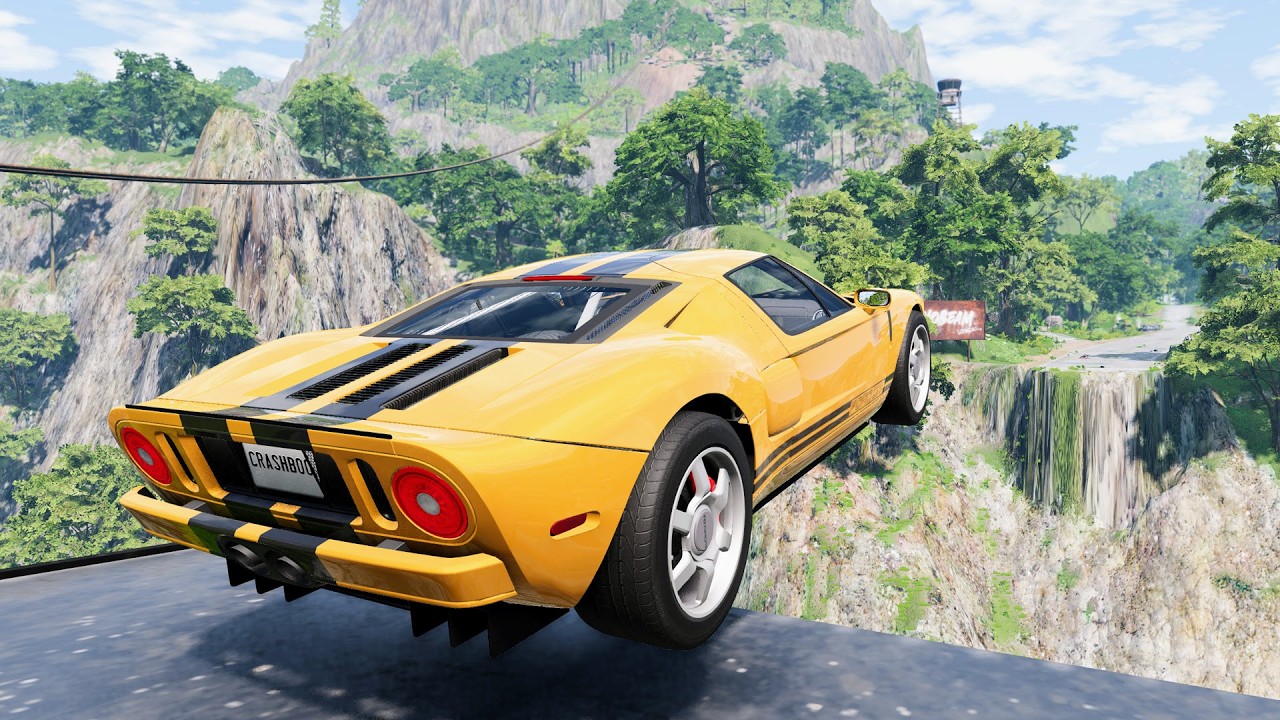 Epic High Speed Car Jumps 