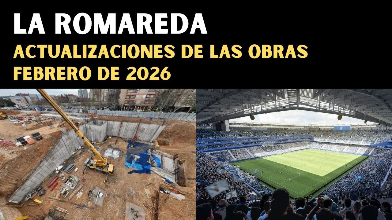 ROMAREDA, ACTUALIZACIONES DE LAS OBRAS – FEBRERO DE 2026