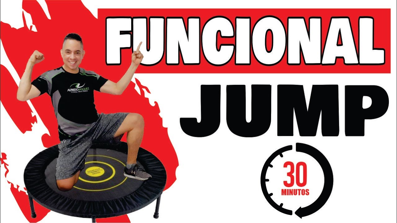 ENTRENAMIENTO EN TRAMPOLIN 🔥QUEMA 500 A 700 CALORIAS🔥 EN SOLO ▶️ 30 MINUTOS