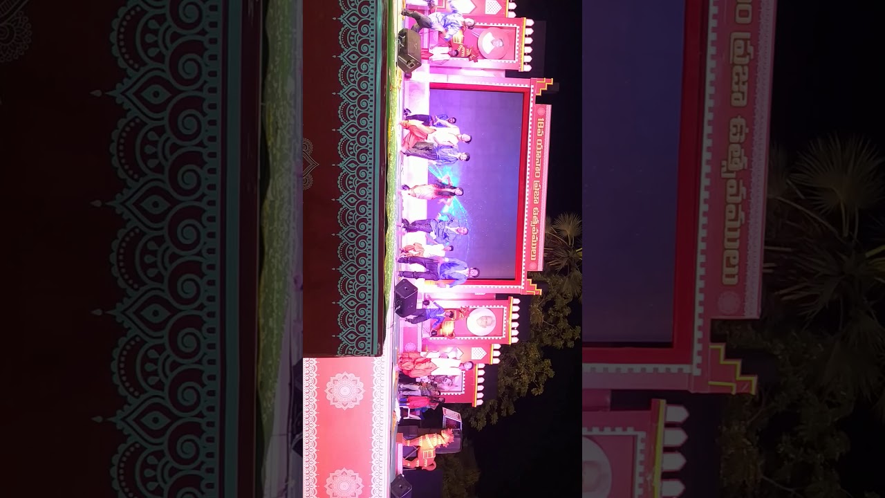 Seethamahalaxmi dance group yanam people festival stage performance