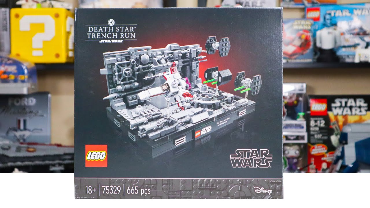 LEGO Star Wars 75329 DEATH STAR TRENCH RUN Review! (2022)