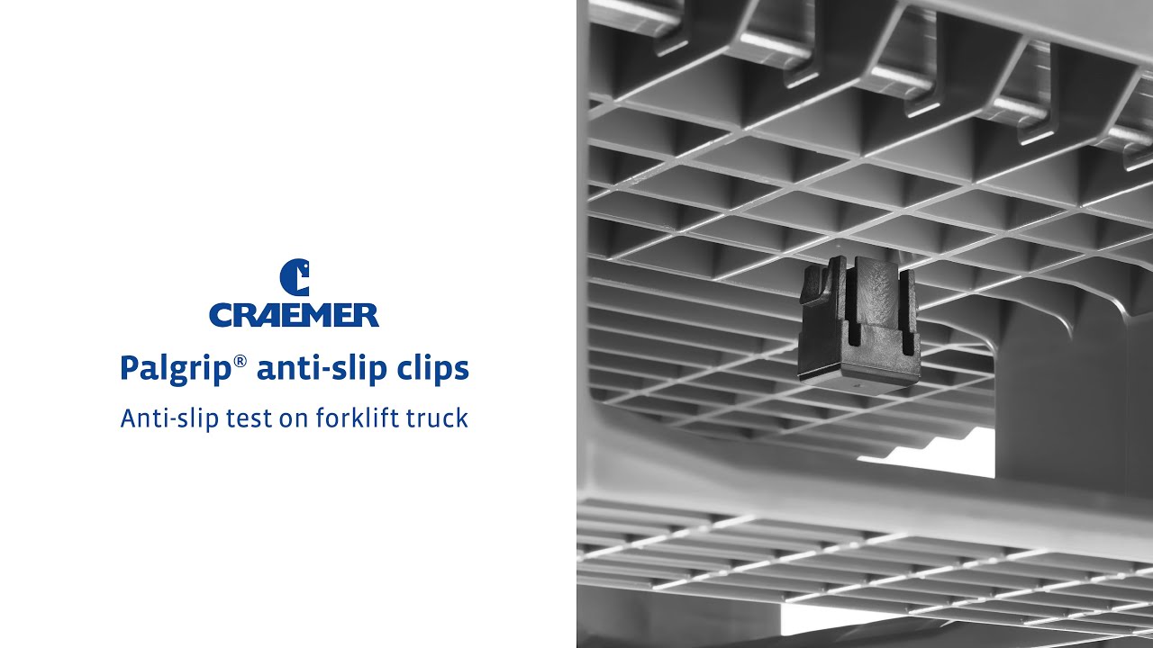 How to eliminate the risk of plastic pallets slipping on forklifts 💡