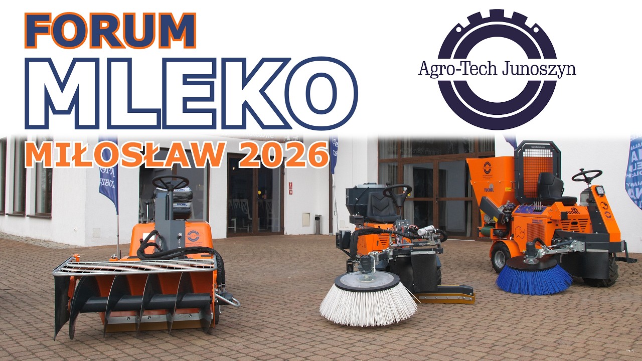Forum Mleko 2026 – Miłosław | Maszyny, wykłady i rozmowy z hodowcami