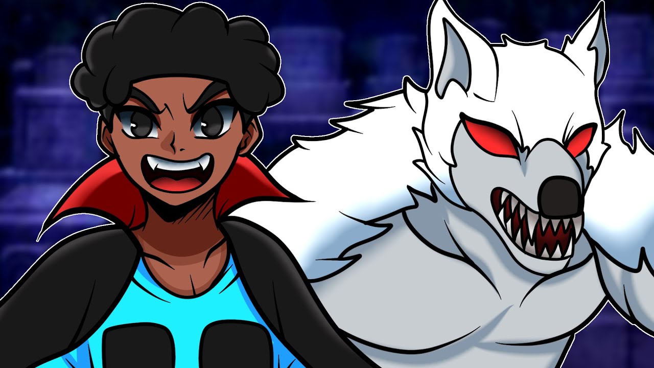 Eu Sobrevivi 100 dias NO VAMPIRO VS LOBISOMEM no Minecraft