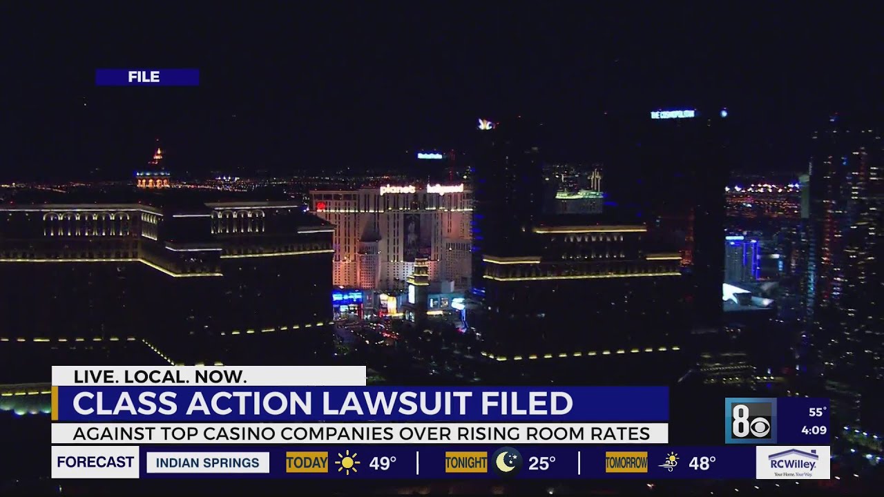 Strip resorts colluded to fix prices for Las Vegas hotel rooms, lawsuit alleges