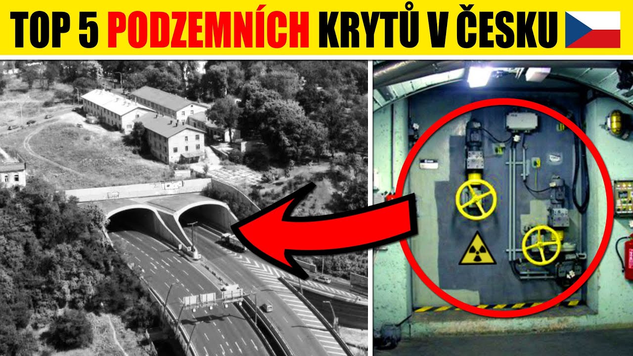 TOP 5 podzemních KRYTŮ V ČESKU