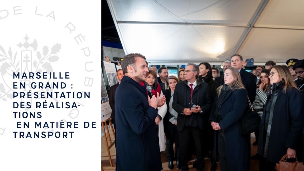 Marseille en Grand : présentation des réalisations en matière de transport.