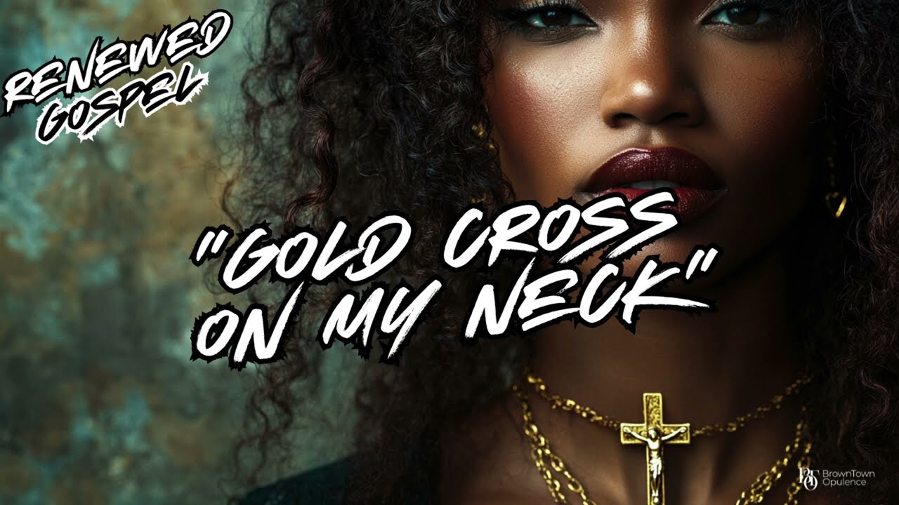 Gold Cross On My Neck | BrownTown Opulence Studios