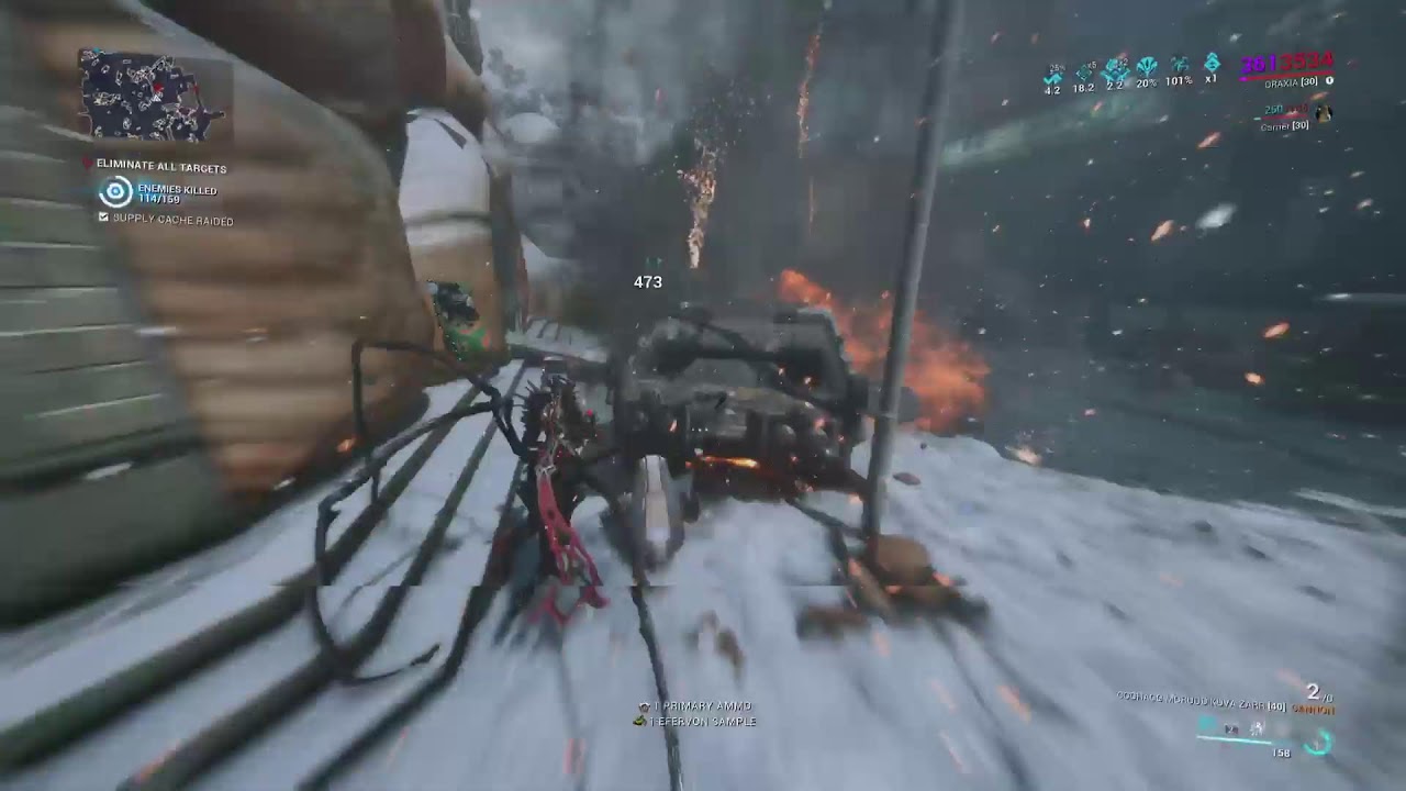 Warframe Oraxia steel path survival part 2