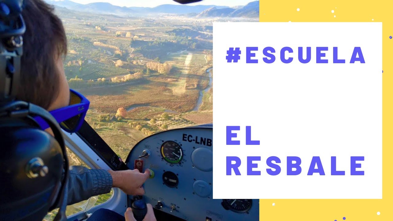APRENDIENDO a hacer RESBALES en AVIÓN Ultraligero