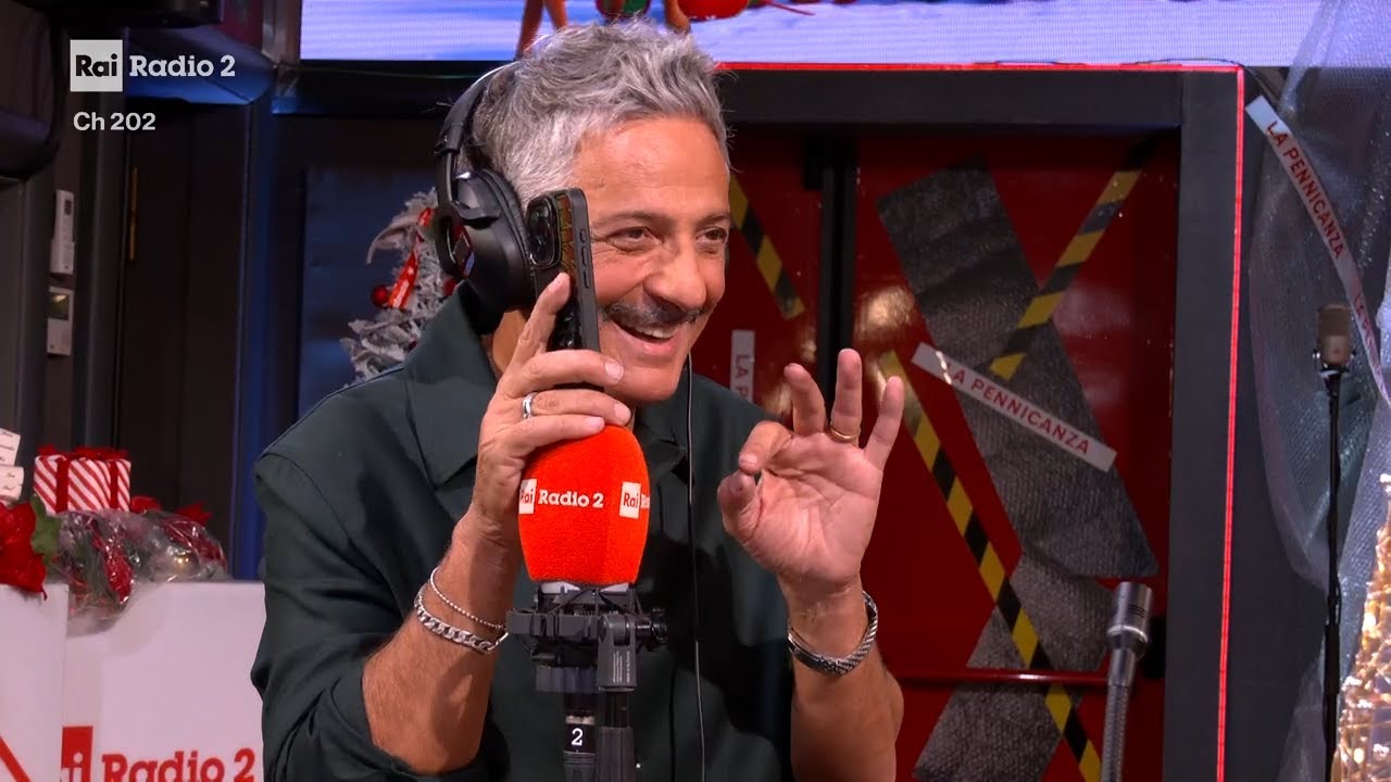 Nicola Savino e Fiorello, la telefonata in diretta – La Pennicanza 01/12/2025