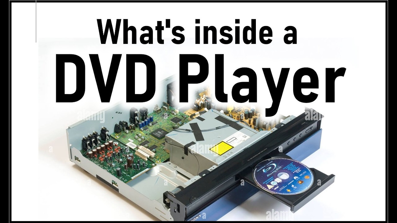 What is inside a DVD player?